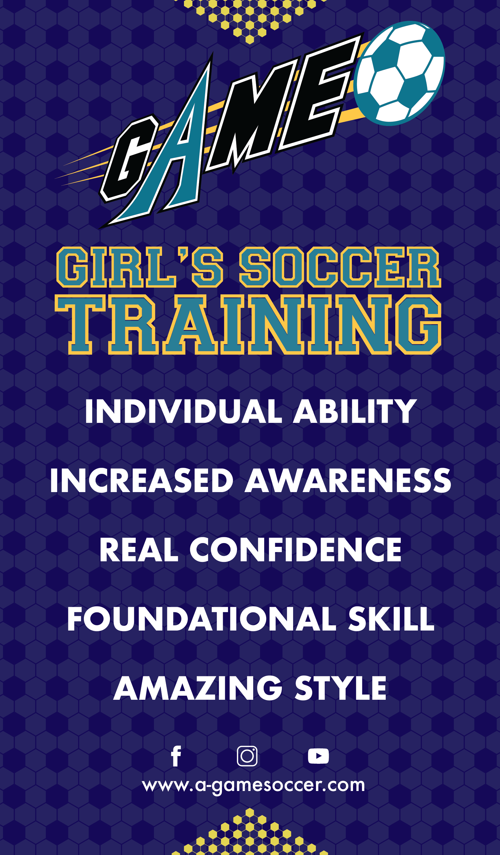 A-Game Soccer Agame Banner