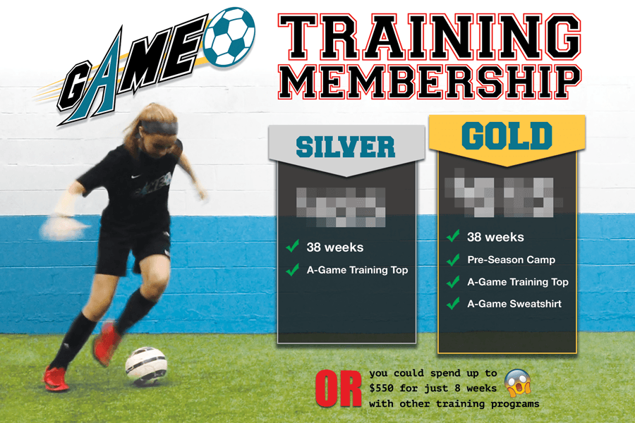 A-Game Soccer Agame Postcard