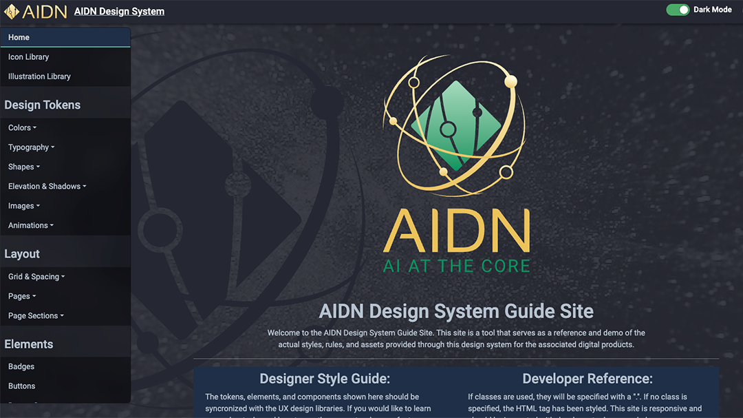 AIDN Aidn Design System Cover