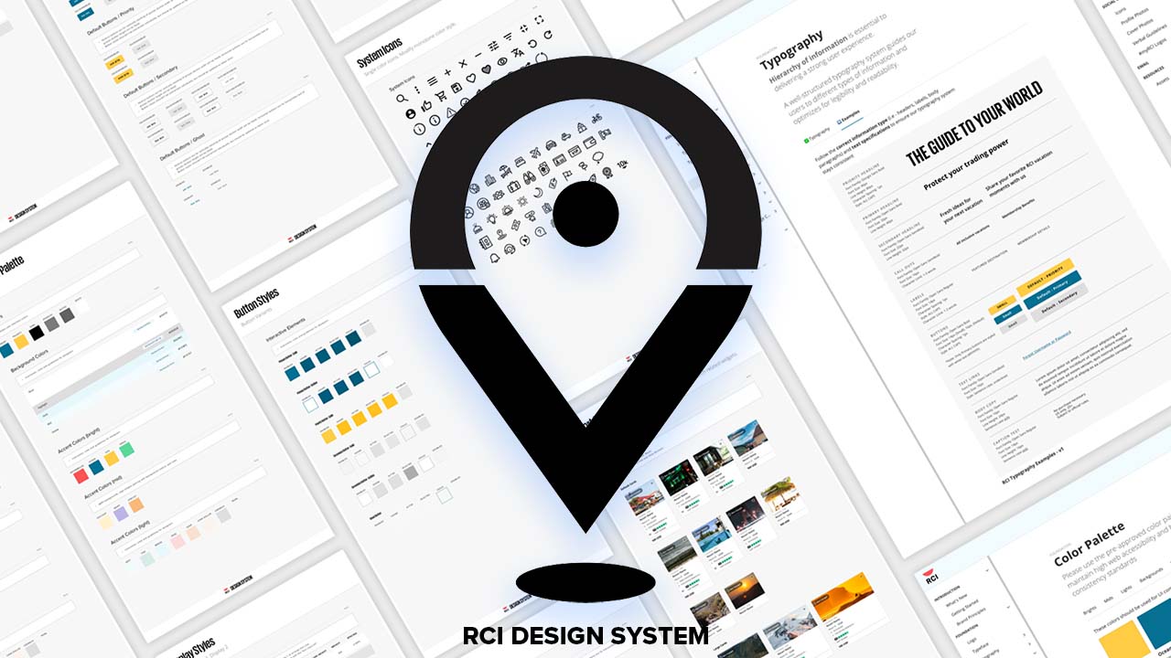 RCI design system showcase